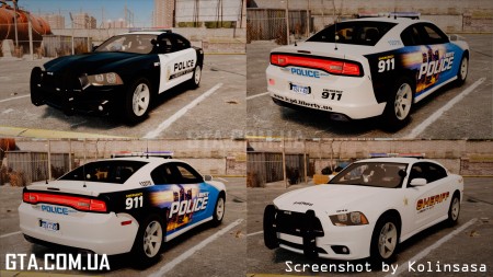 Dodge Charger 2013 Police Code 3 RX2700 v1.1 [ELS]